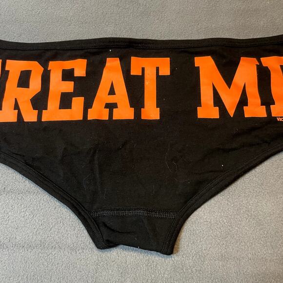 Victoria's Secret PINK 2011 Halloween Panty Trick Me Treat Me Medium Hipster - Picture 2 of 9